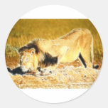 FireCreatures 7 Round Sticker