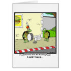 Fired card
