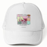 Fired From Victoria Secret Cartoon White Cap Trucker Hats