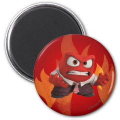 FIRED UP! 2 INCH ROUND MAGNET