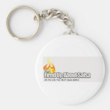 Fired up about salsa key chains
