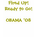 Fired Up! Ready to Go! t-shirts