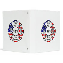 Firefighter 9/11 Never Forget 343 Binders