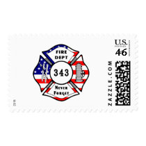 Firefighter 9/11 Never Forget 343 Stamps