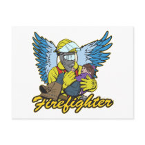 Firefighter Angel postcards