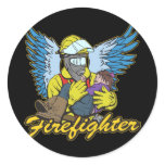 Firefighter Angel stickers