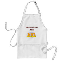 FIREFIGHTER ARE HOT aprons