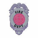 Firefighter Badge embroidered shirts by ZazzleEmbroidery Firefighter Badge embroidered shirts