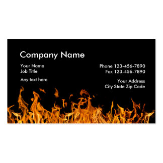 Fire Safety Business Cards &amp; Templates | Zazzle
