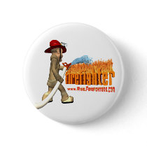 Firefighter Button Fun Fireman Gift buttons