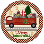Firefighter Christmas Tree Ornament Photo Cutouts