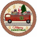 Firefighter Christmas Tree Ornament photo sculptures