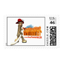Firefighter.com Postage stamps