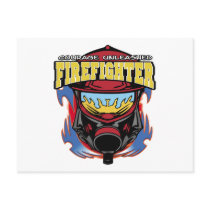 Firefighter Courage postcards by FireFighters Firefighter Courage postcards