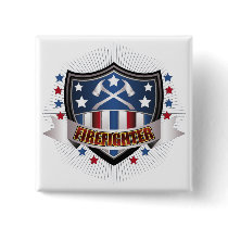 Firefighter Crest buttons