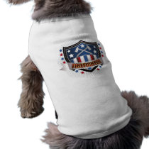 Firefighter Crest pet clothing
