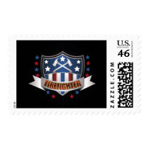 Firefighter Crest postage by FireFighters Firefighter Crest postage