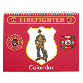 Fireman Calendars Fireman Calendar Designs
