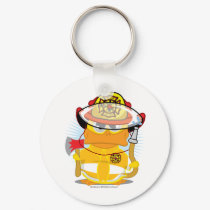 Firefighter Duck keychains