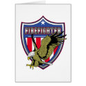 Firefighter Eagle Shield cards by FireFighters Firefighter Eagle Shield cards