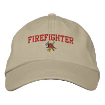 Firefighter Embroidered Hat