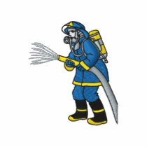 Firefighter embroidered shirts
