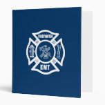 Firefighter EMT 3 Ring Binder