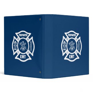 Firefighter EMT binder