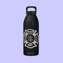 Firefighter EMT water bottles