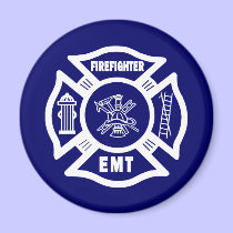 Firefighter EMT magnets