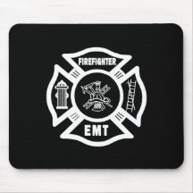Firefighter EMT Mousepads