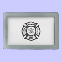 Firefighter EMT belt buckles