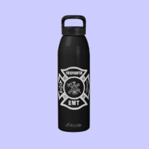 Firefighter EMT water bottles