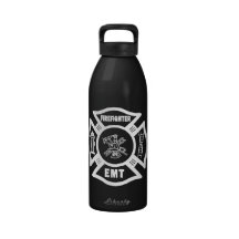 Firefighter EMT Reusable Water Bottles