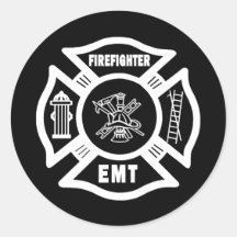Firefighter EMT Stickers