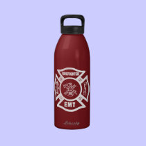 Firefighter EMT water bottles
