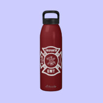 Firefighter EMT water bottles