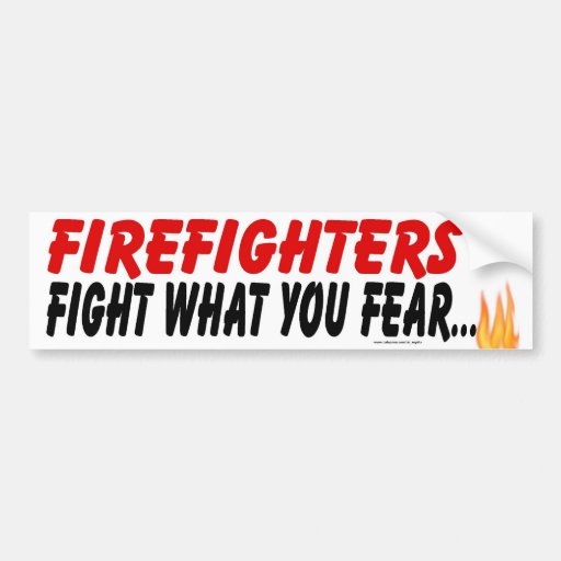 Fire Department Bumper Stickers & Fire Department Bumper Sticker
