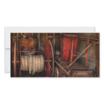 Firefighter - Fire Brigade Photo Card Template