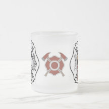 Firefighter Fire Dept Bear Mug