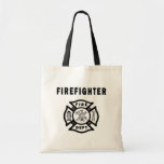 Firefighter Fire Dept Canvas Bags