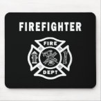 Firefighter Fire Dept mousepads