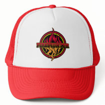 Firefighter Fire Logo Mesh Hat
