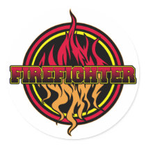 Firefighter Fire Logo stickers by FireFighters Firefighter Fire Logo stickers