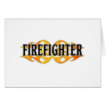 Firefighter Flames Cards