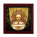 Firefighter Flames Shield gift boxes