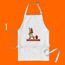 FIREFIGHTER GIRL2 aprons