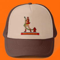 FIREFIGHTER GIRL2 hats