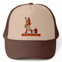 FIREFIGHTER GIRL2 hats by nassosvakalis FIREFIGHTER GIRL2 hats