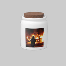 Firefighter Handline candy jars